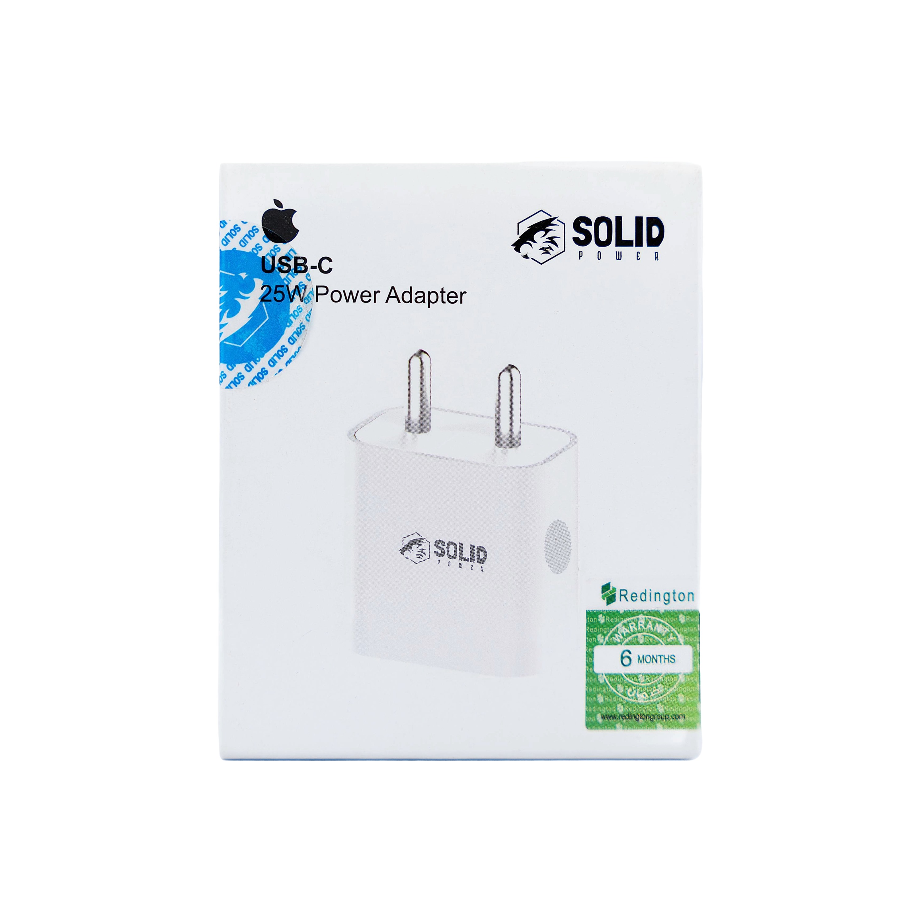 SOLID POWER 25W PD Power Adapter For Iphone