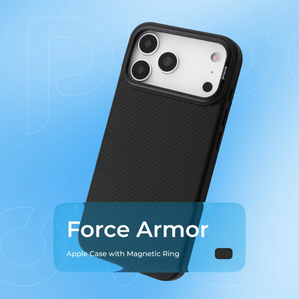 Force Armor Case with Magnetic Ring iPhone