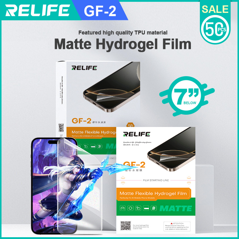 RELIFE GF-2 Matte Flexible Hydrogel Screen Protector