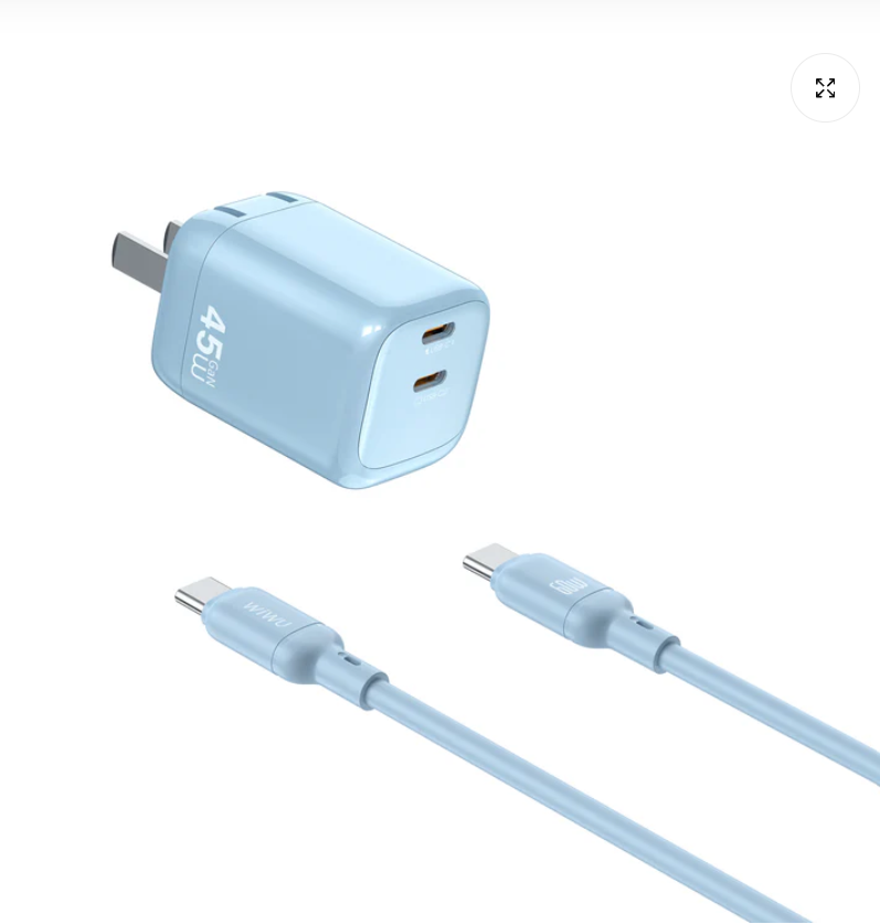 WiWU Cube 45W 2C PD Fast Charger