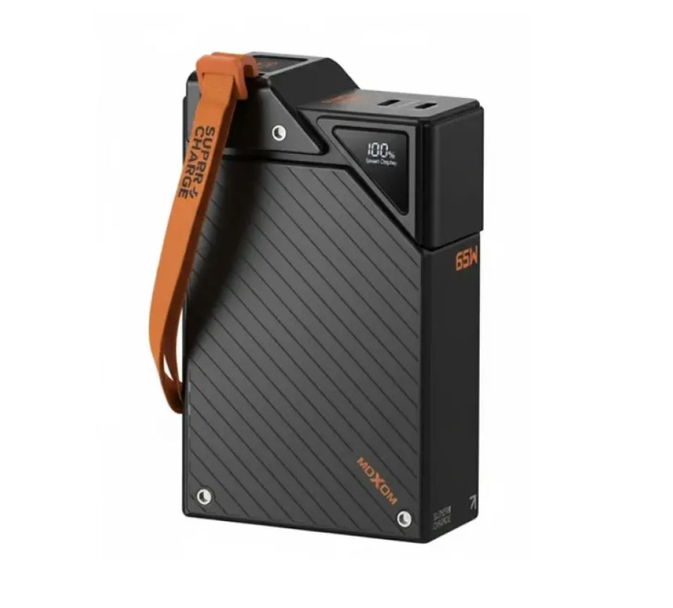 Moxom MX PB185 20000mAh 65W Fast Charging Powerbank With Digital Display