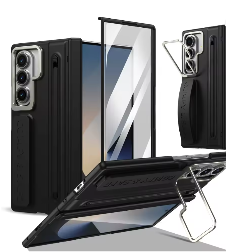 Z Fold 8 Ultra Luxury Screen Protector Phone Case Shockproof S Pen Slot Cover