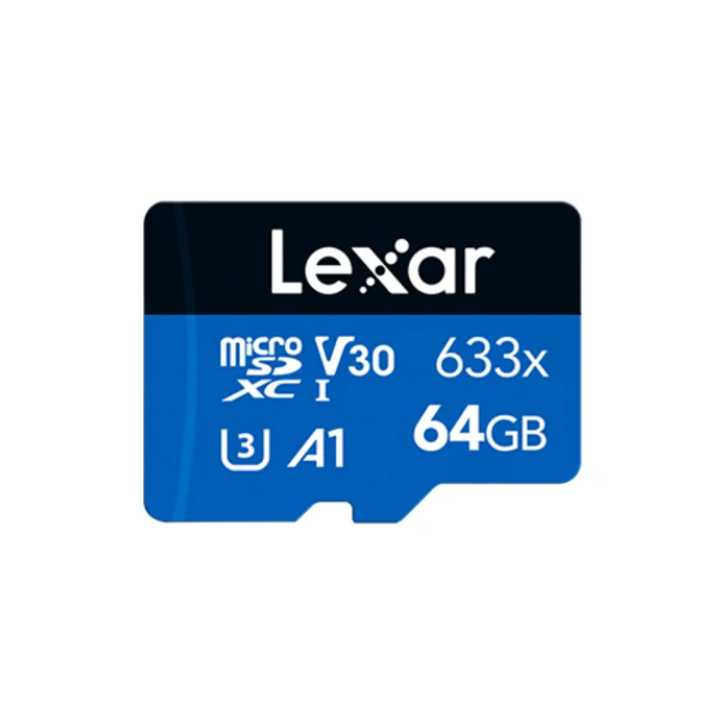 64 GB Lexar High microSD memory card