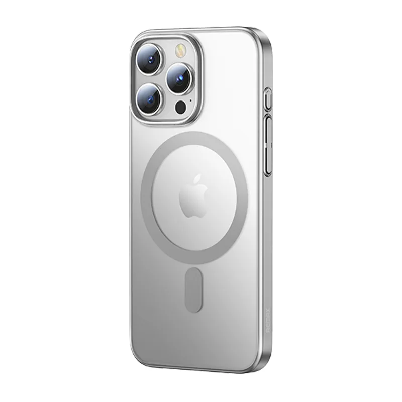 Transparent Magnetic 360° Rotating Stand Case for iPhone 16 Series RM-1615